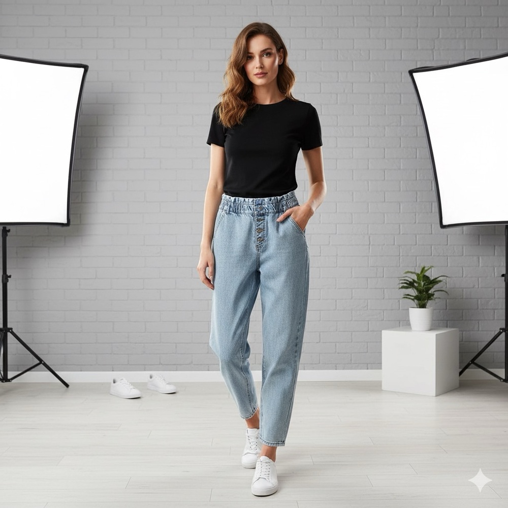 Primark Light blue Women's Boyfriend Jeans